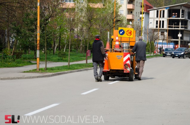 Obnavljanje horizontalne signalizacije