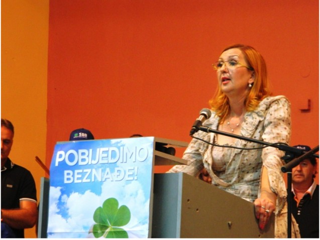 dr. Nermina Aljukić, kandidat za načelnika općine Lukavac